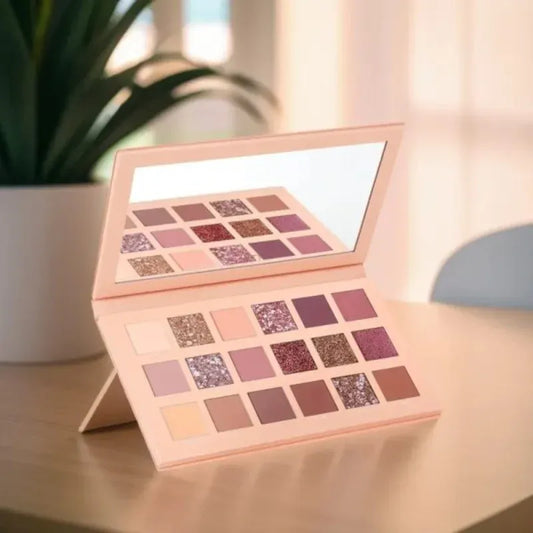18 Colors Nude Eyeshadow Palette available