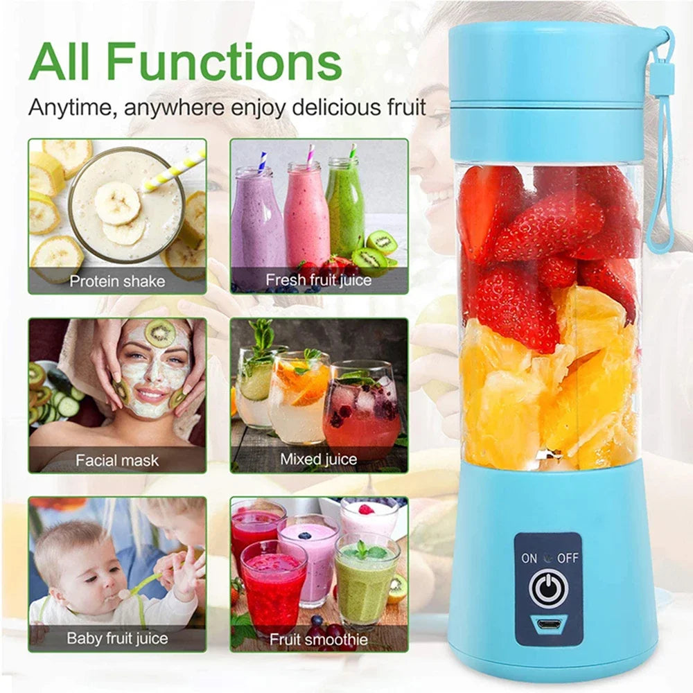 Rechargeable Portable Mini Juicer Blender