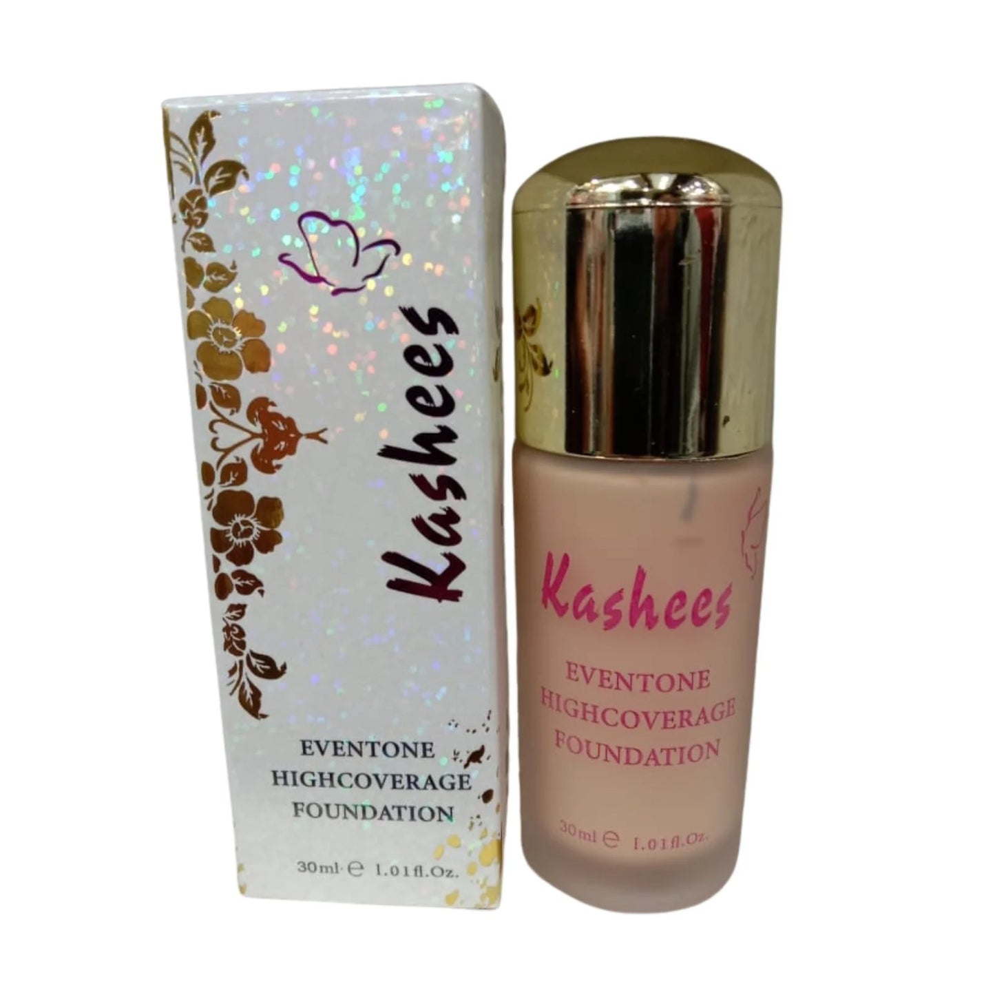 Waterproof Kashees Eventone Liquid Foundation 30ml