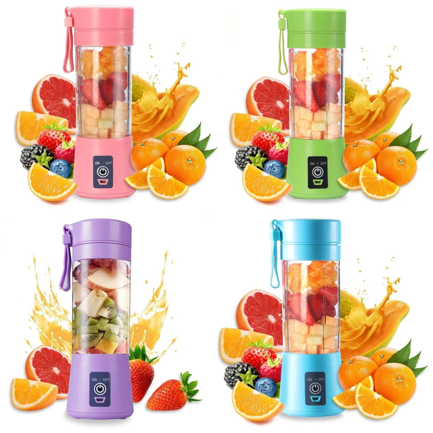 Rechargeable Portable Mini Juicer Blender
