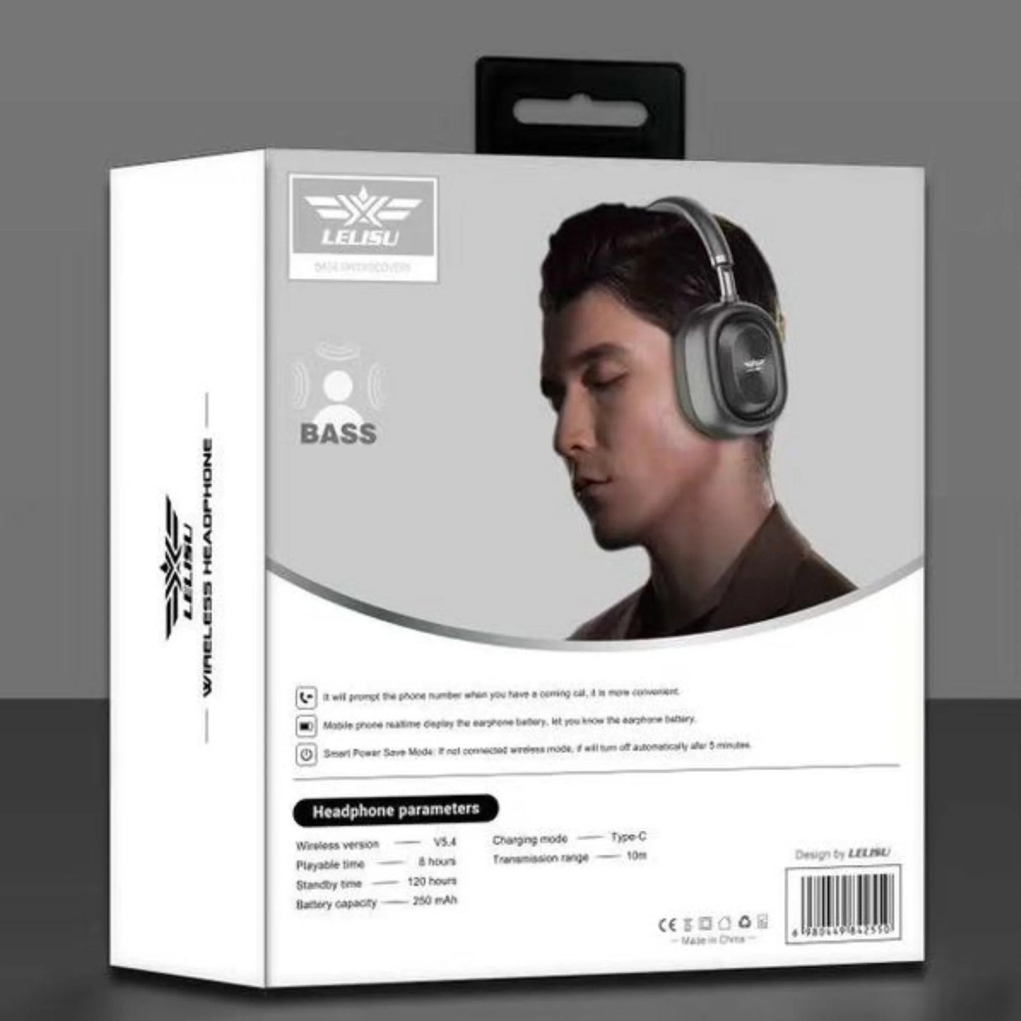 Lelisu LS-255 Bass Wireless Headphones