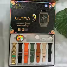 DT 900 7 in 1 Strap Ultra 9 Smart Watch