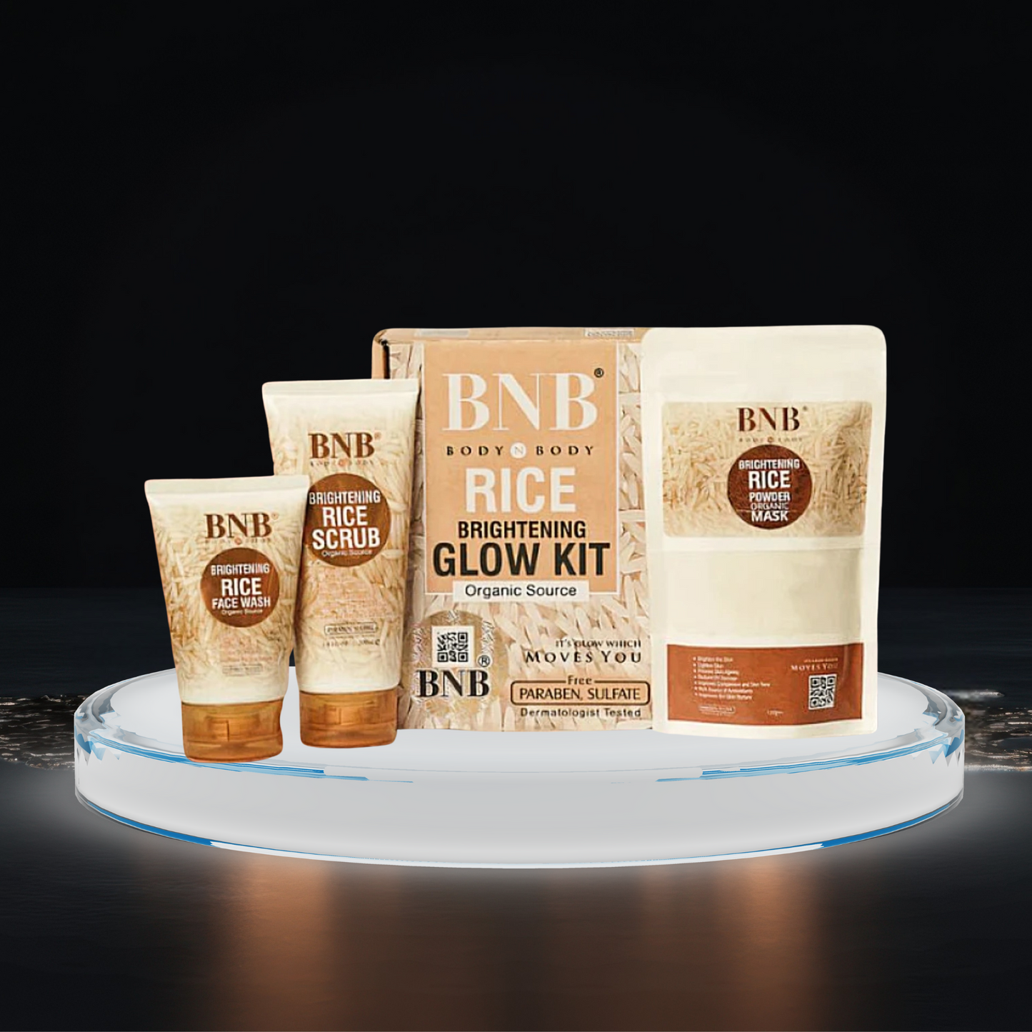 BNB Rice Extract Bright | 3-in-1 Whitening