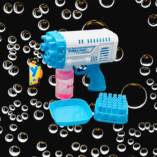 Bazooka Bubble Water Gun Rechargeable Bubble Blaster Toy