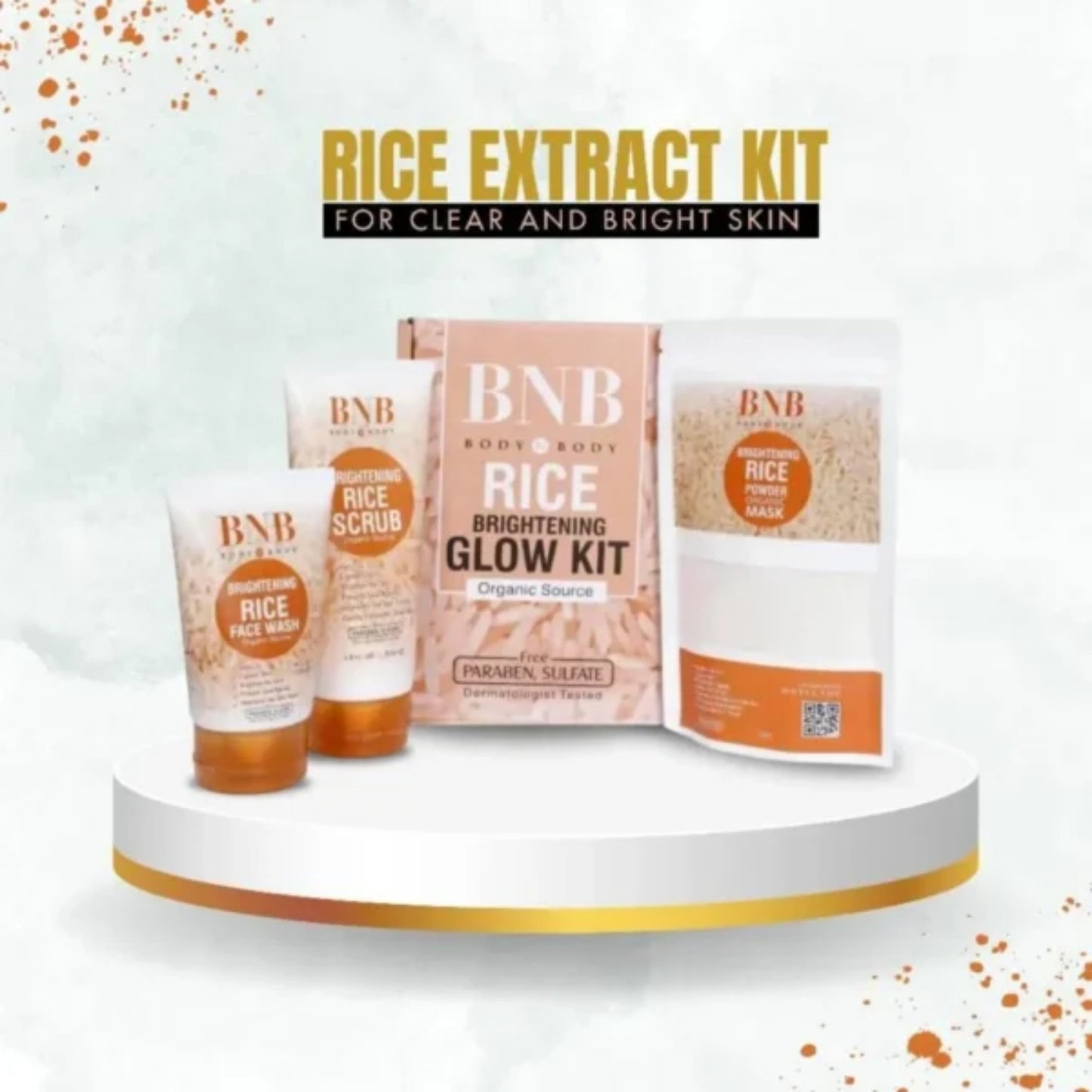 BNB Rice Extract Bright | 3-in-1 Whitening