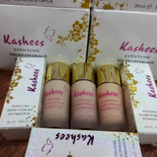 Waterproof Kashees Eventone Liquid Foundation 30ml