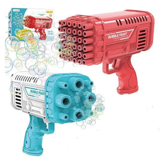 Bazooka Bubble Water Gun Rechargeable Bubble Blaster Toy