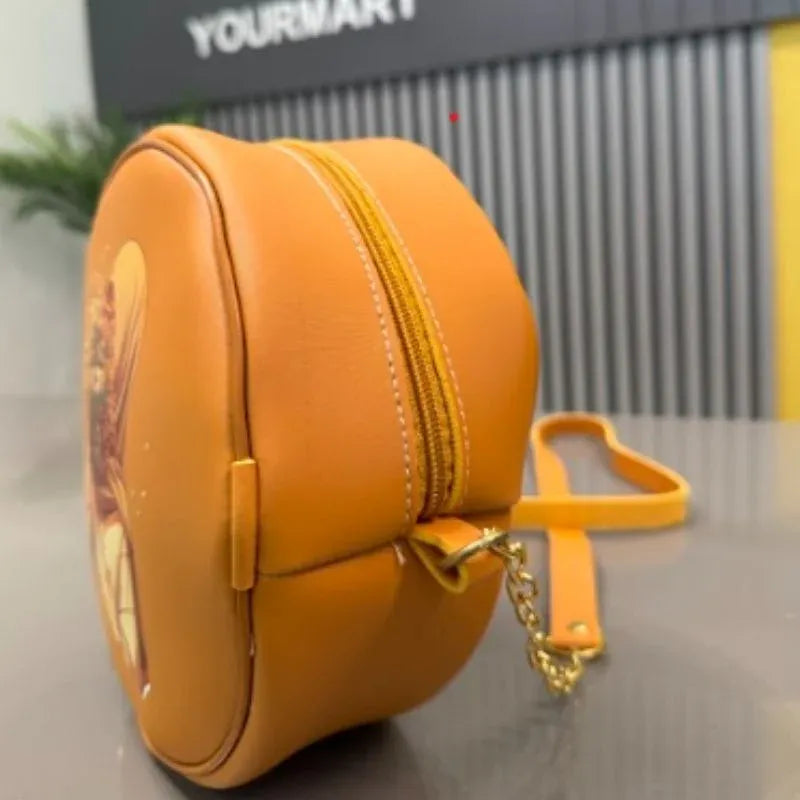 Round Retro Crossbody Handbag