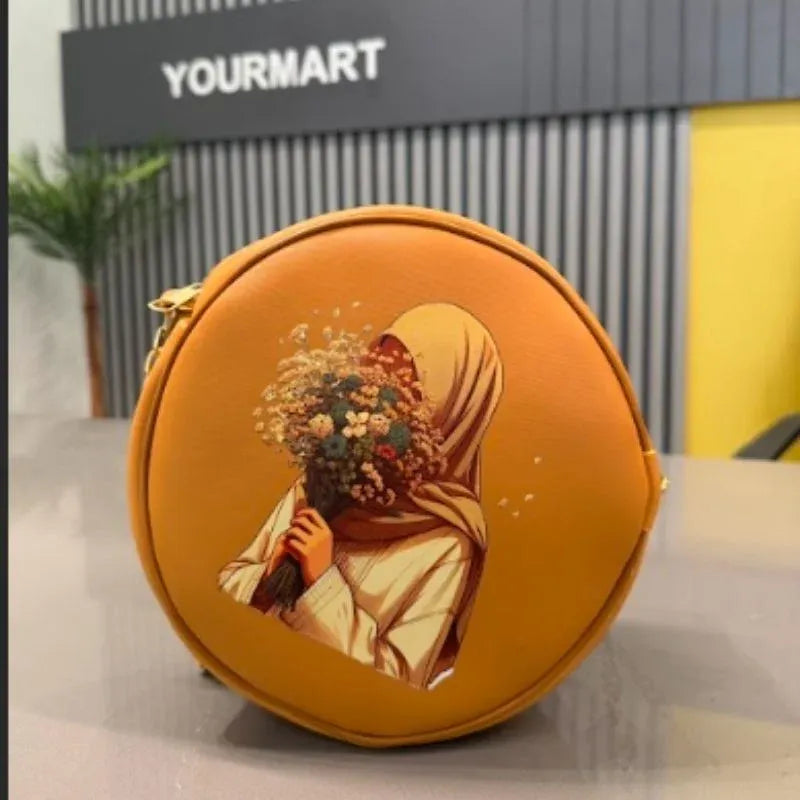 Round Retro Crossbody Handbag