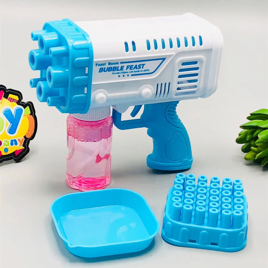 Bazooka Bubble Water Gun Rechargeable Bubble Blaster Toy